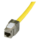 ProCable Keystone RJ45 | Cat8 S/FTP (Geaard, Zink) E-20092 K090603060 - 4