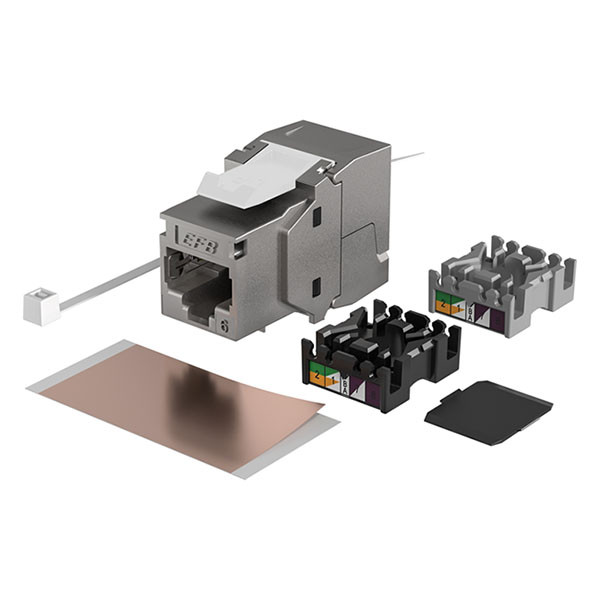 ProCable Keystone RJ45 | ProCable | Cat6 STP (Zink) E-20072 K000000060 - 3