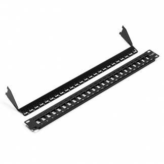 ProCable Keystone behuizing | Cat5e en Cat6 | 19 inch (24-poorts, 1U) 11124115 K090603013 - 1