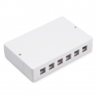 ProCable Keystone behuizing (Desktop, 6-poorts) ET-25174.1 K090603002 ProCable Keystone behuizing (Desktop, 6-poorts) ET-25174.1 K090603002