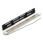 ProCable Keystone patchpaneel - Cat6a en Cat7 - 19 inch (48-poorts, 1U, Metaal) IVF-48-SI K090603020 ProCable Keystone patchpaneel - Cat6a en Cat7 - 19 inch (48-poorts, 1U, Metaal) IVF-48-SI K090603020
