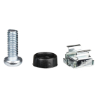 ProCable Kooimoeren voor patchkast | M6 | 50 stuks (Met kruiskopbouten en sluitring, 19 inch) 691100HQ K090603035 - 1
