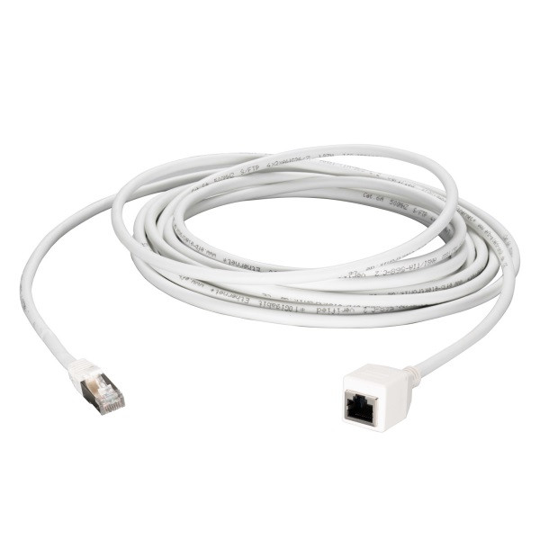 ProCable Netwerk verlengkabel | Cat6a S/FTP | 10 meter (100% koper, LSZH, Wit) K5546WS.10 K010605347 - 1