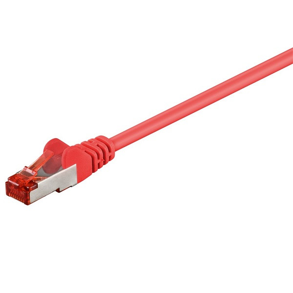 ProCable Netwerkkabel | Cat6 S/FTP | 1 meter (100% koper, LSZH, Rood) 68278 K5512.1 K010608135 - 1