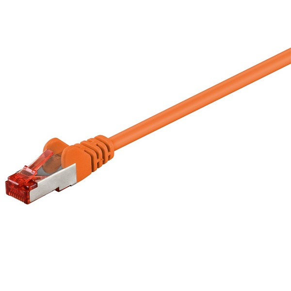 ProCable Netwerkkabel | Cat6 S/FTP | 2 meter (100% koper, LSZH, Oranje) 93471 K55162 K010608198 - 1