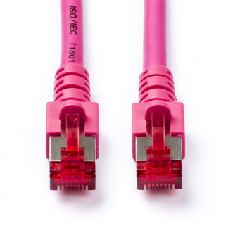 ProCable Netwerkkabel | Cat6 S/FTP | 30 meter (100% koper, LSZH, Roze) 93440 K5519.30 K010608251 - 1