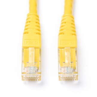 ProCable Netwerkkabel | Cat6 U/UTP | 0.3 meter (100% koper, Geel) 21151512 K010604772 - 1