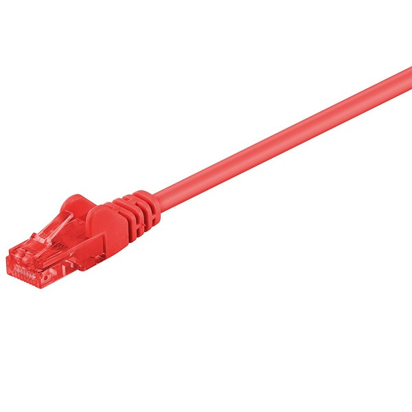 ProCable Netwerkkabel | Cat6 U/UTP | 0.5 meter (Rood) 68436 K8100RT.0.5 K010605285 - 1