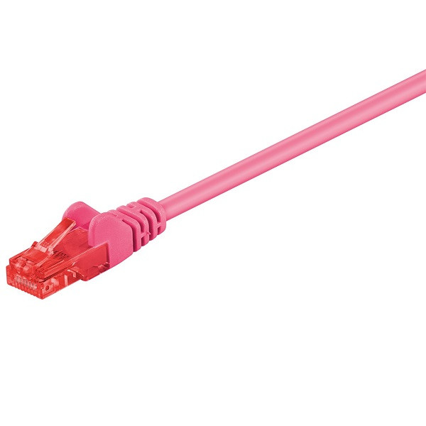 ProCable Netwerkkabel | Cat6 U/UTP | 2 meter (Roze) 95270 K8100MA.2 K010605264 - 1
