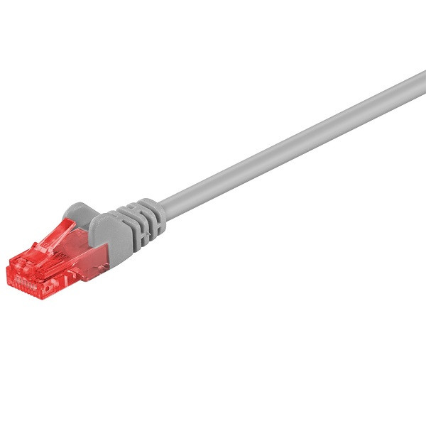 ProCable Netwerkkabel | Cat6 U/UTP | 3 meter (Grijs) 68409 K8100GR.3 K010605253 - 1