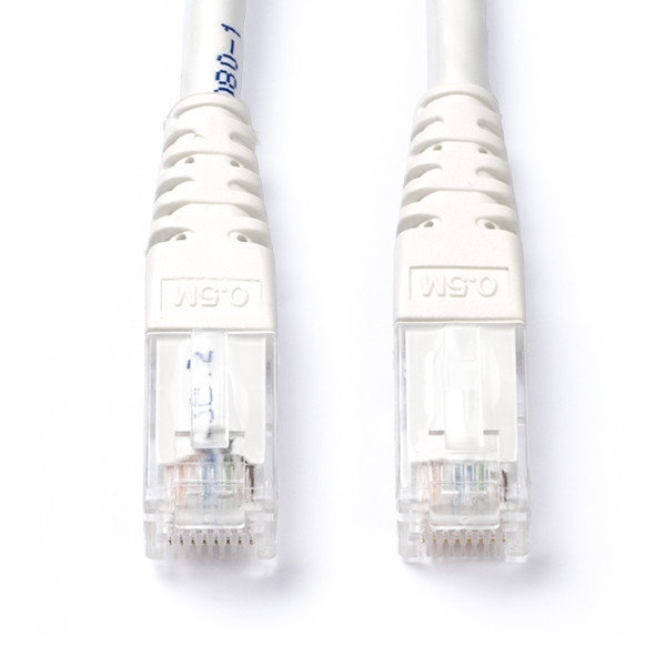 ProCable Netwerkkabel | Cat6 U/UTP | 5 meter (100% koper, Wit) 21151566 K010604822 - 1