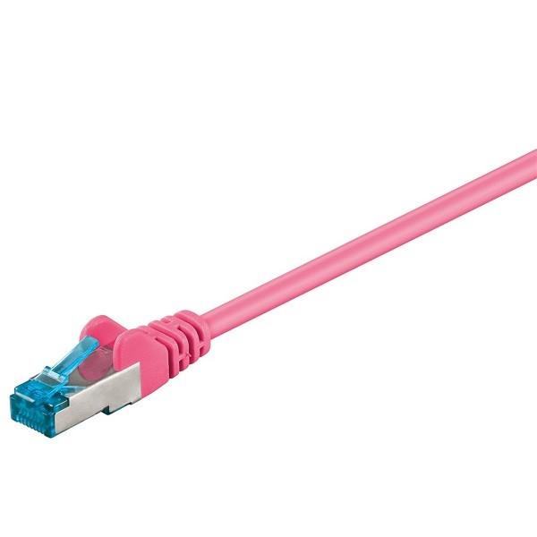 ProCable Netwerkkabel | Cat6a S/FTP | 0.5 meter (Roze) 93661 MK6001.0.5MA K010604993 - 1