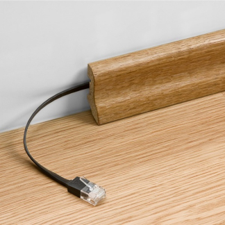 ProCable Netwerkkabel | Cat6a U/UTP | 20 meter (100% koper, Plat, Wit) 96391 K010605372 - 3