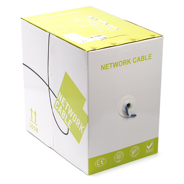 ProCable Netwerkkabel | Cat6a U/UTP | 305 meter (Stugge kern, 100% koper, Eca, LSZH) 96097 K050600027 - 1