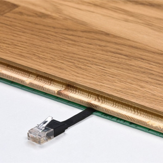 ProCable Netwerkkabel | Cat6a U/UTP | 7 meter (100% koper, Plat, Wit) 96358 K010605369 - 2