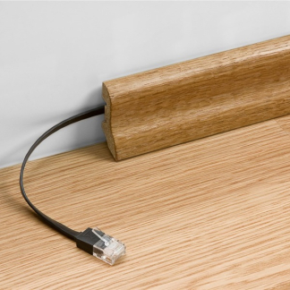 ProCable Netwerkkabel | Cat6a U/UTP | 7 meter (100% koper, Plat, Zwart) 96356 K010605378 - 3