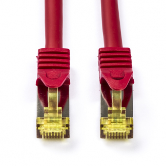 ProCable Netwerkkabel | Cat7 S/FTP | 0.25 meter (100% koper, LSZH, Rood) 91571 EC020200163 MK7001.0.25R K010614100 - 1