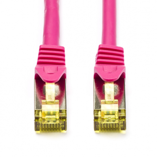 ProCable Netwerkkabel | Cat7 S/FTP | 0.25 meter (100% koper, LSZH, Roze) 91569 K010604924 - 1