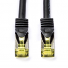 Netwerkkabel |  Cat7 S/FTP | 1 meter (100% koper, LSZH, Zwart)