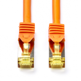 ProCable Netwerkkabel | Cat7 S/FTP | 25 meter (100% koper, LSZH, Oranje) 91669 EC020200230 MK7001.25O K010614136 - 1