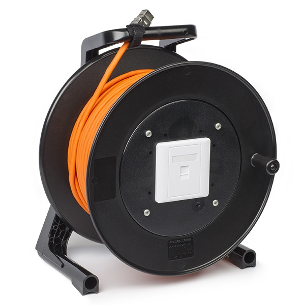 Dij overloop Midden Netwerkkabel | Cat7 S/FTP | 50 meter (Stugge kern, 100% koper, LSZH, Cat6a  connectoren) ProCable Kabelshop.nl