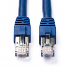 Netwerkkabel | Cat8 S/FTP | 0.5 meter (100% koper, LSZH, Blauw)