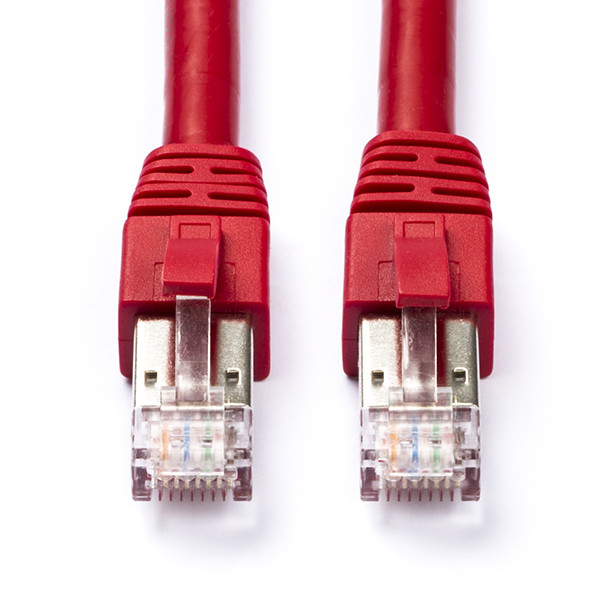 ProCable Netwerkkabel | Cat8 S/FTP | 1 meter (100% koper, LSZH, Rood) EC020200290 K5528RT.1 K010614224 - 1