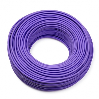 ProCable Netwerkkabel op rol | Cat7 S/FTP | 100 meter (Soepele kern, 100% koper, LSZH, Paars) MK7104100V K010609027 - 1