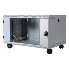 ProCable Patchkast 19 inch | 12U | 600 x 500 x 600 mm (Max. 50 kg, Staal, Veiligheidsglas, Inbouwdiepte 500 mm, Voorgemonteerd, Grijs) 691712VGR.50 K090601638 - 4