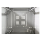 ProCable Patchkast 19 inch | 24U | 800 x 800 x 1163 mm (Max. 1000 kg, Staal, Veiligheidsglas, Inbouwdiepte 800 mm, Voorgemonteerd, Grijs) PRO-2488GR.G1SV K090601646 - 3