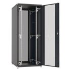 ProCable Patchkast 19 inch | 42U | 800 x 1200 x 1963 mm (Max. 1000 kg, Staal, Veiligheidsglas, Inbouwdiepte 1200 mm, Voorgemonteerd, Zwart) PRO-4282TS.P1 K090601656 - 2