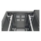 ProCable Patchkast 19 inch | 42U | 800 x 1200 x 1963 mm (Max. 1000 kg, Staal, Veiligheidsglas, Inbouwdiepte 1200 mm, Voorgemonteerd, Zwart) PRO-4282TS.P1 K090601656 - 3