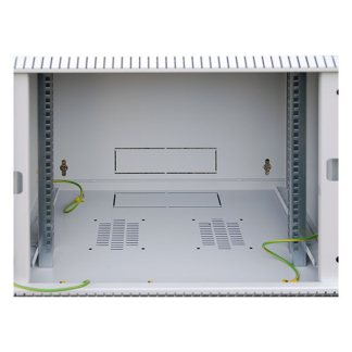 ProCable Patchkast 19 inch | 6U | 600 x 400 x 330 mm (Max. 50 kg, Staal, Veiligheidsglas, Inbouwdiepte 400 mm, Voorgemonteerd, Grijs) 691706VGR.40 K090601633 - 2