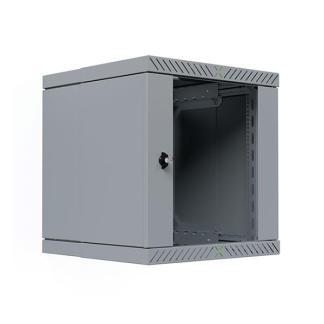 ProCable Patchkast 19 inch | ProCable | 12U | 600 x 600 x 600 mm (Max. 60 kg, Staal, Veiligheidsglas, Inbouwdiepte 600 mm, Voorgemonteerd, Grijs) WGX-1206GR.G1 K000000063 - 4