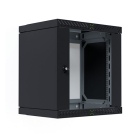 ProCable Patchkast 19 inch | ProCable | 12U | 600 x 600 x 600 mm (Max. 60 kg, Staal, Veiligheidsglas, Inbouwdiepte 600 mm, Voorgemonteerd, Zwart) WGX-1206TS.G1 K000000064 - 1