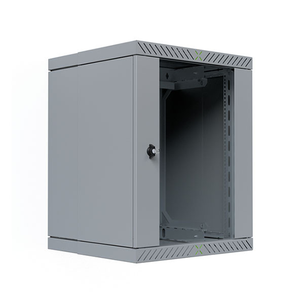 ProCable Patchkast 19 inch | ProCable | 15U | 600 x 600 x 766 mm (Max. 60 kg, Staal, Veiligheidsglas, Inbouwdiepte 600 mm, Voorgemonteerd, Grijs) WGX-1506GR.G1 K000000065 - 4