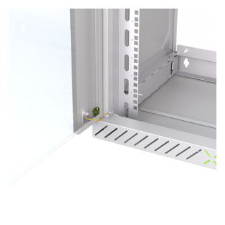 ProCable Patchkast 19 inch | ProCable | 15U | 600 x 600 x 766 mm (Max. 60 kg, Staal, Veiligheidsglas, Inbouwdiepte 600 mm, Voorgemonteerd, Grijs) WGX-1506GR.G1 K000000065 - 6