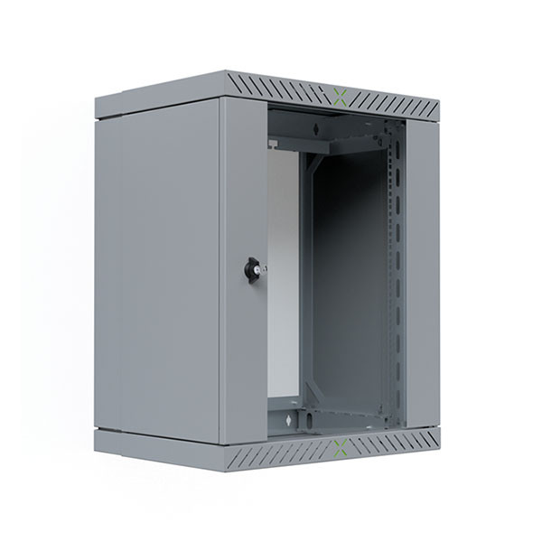 ProCable Patchkast 19 inch | ProCable | 15U | 600 x 600 x 766 mm (Max. 60 kg, Staal, Veiligheidsglas, Inbouwdiepte 600 mm, Voorgemonteerd, Grijs) WGX-1506GR.G1 K000000065 - 1