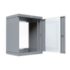 ProCable Patchkast 19 inch | ProCable | 15U | 600 x 600 x 766 mm (Max. 60 kg, Staal, Veiligheidsglas, Inbouwdiepte 600 mm, Voorgemonteerd, Grijs) WGX-1506GR.G1 K000000065 - 2