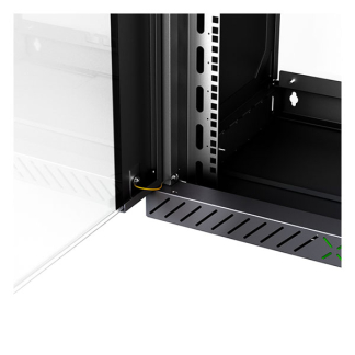 ProCable Patchkast 19 inch | ProCable | 15U | 600 x 600 x 766 mm (Max. 60 kg, Staal, Veiligheidsglas, Inbouwdiepte 600 mm, Voorgemonteerd, Zwart) WGX-1506TS.G1 K000000066 - 6