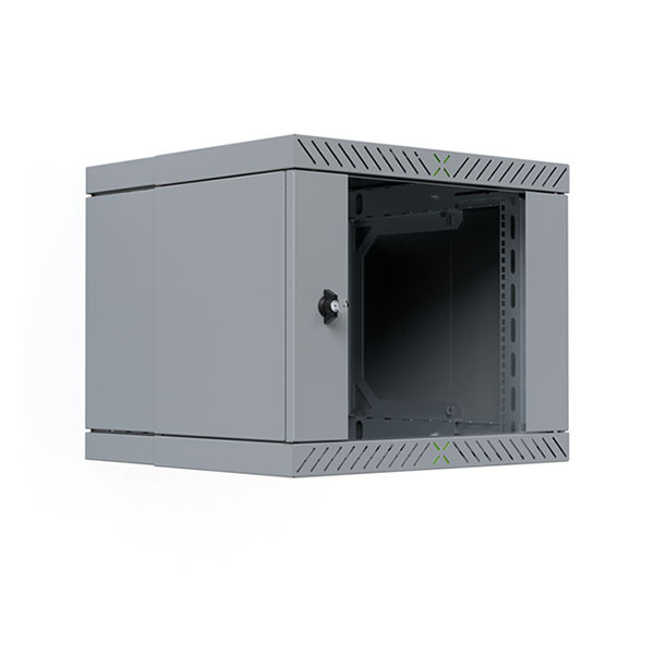 ProCable Patchkast 19 inch | ProCable | 9U | 600 x 600 x 500 mm (Max. 60 kg, Staal, Veiligheidsglas, Inbouwdiepte 600 mm, Voorgemonteerd, Grijs) WGX-0906GR.G1 K000000061 - 4