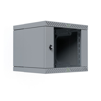 ProCable Patchkast 19 inch | ProCable | 9U | 600 x 600 x 500 mm (Max. 60 kg, Staal, Veiligheidsglas, Inbouwdiepte 600 mm, Voorgemonteerd, Grijs) WGX-0906GR.G1 K000000061 - 4
