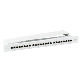 ProCable Patchpaneel | 19 inch | 1U (Cat5e S/FTP, 24-poorts Verticaal) 376681M K090603018 - 2