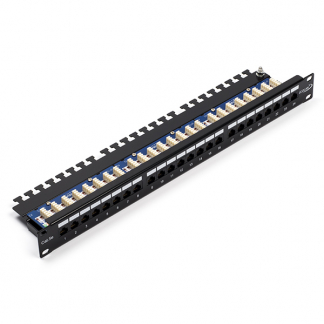 ProCable Patchpaneel | 19 inch | 1U (Cat5e U/UTP, 24-poorts, Horizontaal) 11324123 K090603009 - 1
