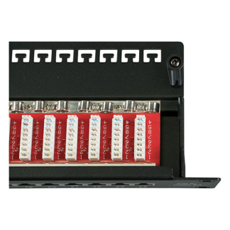 ProCable Patchpaneel | 19 inch | 1U  (Cat6a S/FTP, 24-poorts, Horizontaal, PoE) 37666SW.1M 37666SW1M K090603019 - 2
