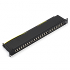 ProCable Patchpaneel - Cat6a/Cat7 S/FTP - 19 inch (24-poorts, 1U, Horizontaal, PoE) 37666SW1M A090603019 ProCable Patchpaneel - Cat6a/Cat7 S/FTP - 19 inch (24-poorts, 1U, Horizontaal, PoE) 37666SW1M A090603019