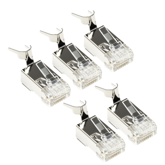 ProCable RJ45 connector Cat6a/Cat7 | S/FTP (Voor soepele en stugge kern, 5 stuks) 8141-8/8 V060700033 - 