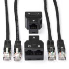 ProCable RJ45 koppelstuk | Cat5e U/UTP | 3 stuks (Ziggo geschikt)  V050601002 - 2