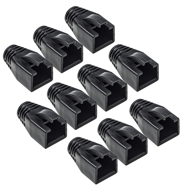 ProCable RJ45 tule | ProCable | 10 stuks (Per stuk, Knikbescherming, Cat6a/Cat7, Zwart)  V060700113 - 1