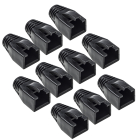 RJ45 tule | ProCable | 10 stuks (Per stuk, Knikbescherming, Cat6a/Cat7, Zwart)